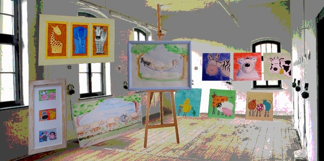 Kunst für Kinder / BunteLeinwand.de